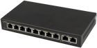 Pulsar SG108WP 8xPoE+ 2x uplink Gigabit switch 120W t.b.v Pulsar kast
