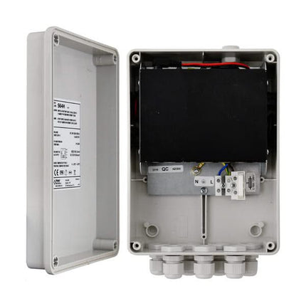 Pulsar SG64H 1000Mbit switch in IP56 buitenkast 2x uplink & 4xPoE
