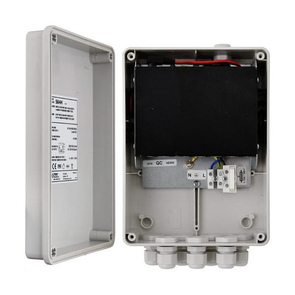 Pulsar SG64H 1000Mbit switch in IP56 buitenkast 2x uplink & 4xPoE