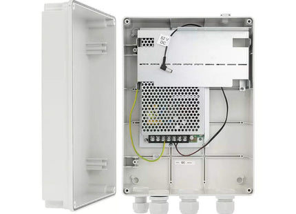 Pulsar SWSH120 ABS Kast IP56 met 52VDC/120W voeding t.b.v. PoE switch
