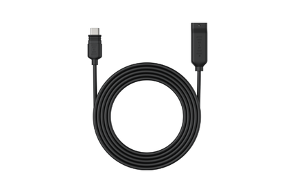 Reolink 4,5m verlengkabel Reolink zonnepaneel met USB-C  aansluitingen Zwart