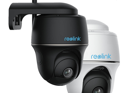 Reolink B430 5mp, draadloze Pan & Tilt Dual WiFi camera op accu (oplaadbaar) zwart