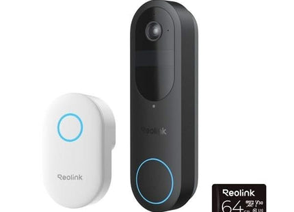 Reolink D340B WiFi Videodeurbel Chime en 64GB micro SD-kaart