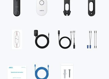 Reolink D340W Smart 2K+ WiFi Video deurbel met losse bel