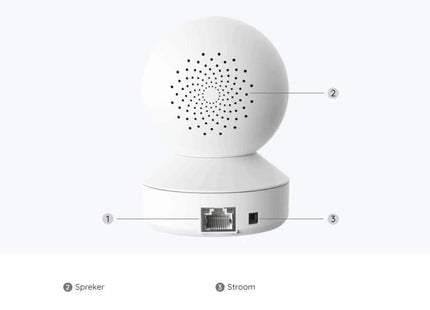 Reolink E330, 4 MP Dual-Band WiFi Pan&Tilt camera voor binnen