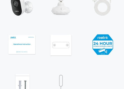 Reolink E430 Dual-Band slimme camera 4MP (12volt adapter incl.)