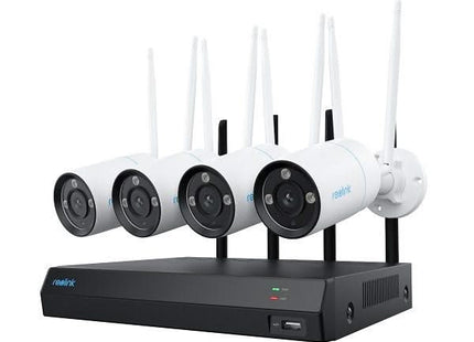 Reolink NVS12-8MB4W, 4K/8MP UHD WiFi Bullet beveiligingsset