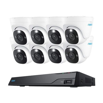 Reolink NVS16-12MD8, slimme 12MP PoE 16 kanaals beveiligingsset met kleuren nachtzicht