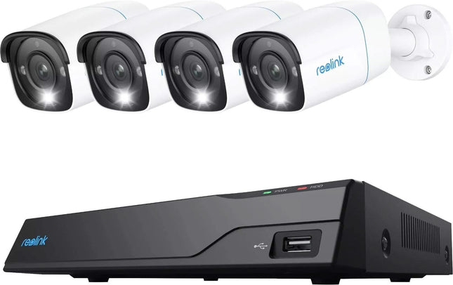 Reolink NVS8-8MB4, Beveiligingsset 2TB, 8MP 4K, PoE en slimme detectie