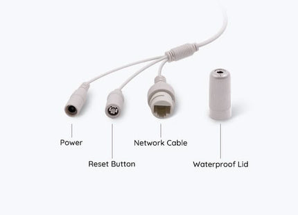 Reolink P334 Turret camera, 4K 8 Megapixel POE Slimme detectie