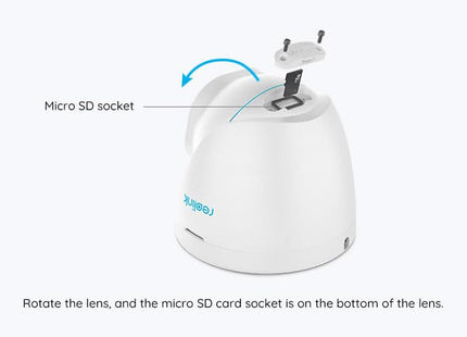 Reolink P334 Turret camera, 4K 8 Megapixel POE Slimme detectie