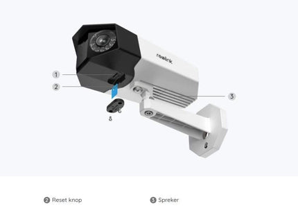 Reolink P730, 4K Dual-lens camera met 180° kijkhoek met PoE