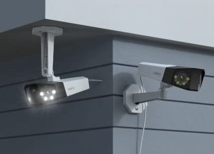 Reolink P750, 16MP Dual-Lens 4K Beveiligingscamera met 180° panoramisch zicht en PoE