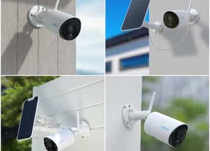Reolink B320 con panel solar, cámara exterior WiFi de 3 MP con batería