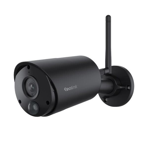 Reolink Reolink B320 Zwart, 3MP WiFi camera op batterij, AI technology, 2-weg audio