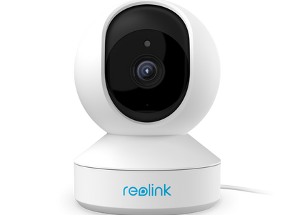 Reolink E330 Blanca, cámara WiFi de doble banda con función de giro e inclinación (Pan&Tilt) de 5 MP para interiores con detección inteligente