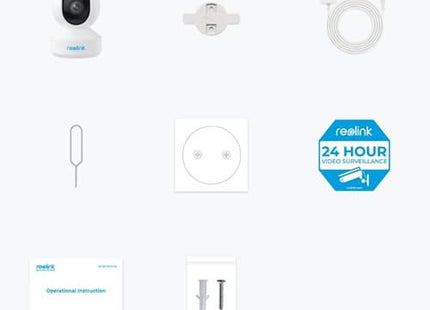 Reolink Reolink E340 Caméra PTZ double bande WiFi 8 mégapixels 4K, zoom optique 3x