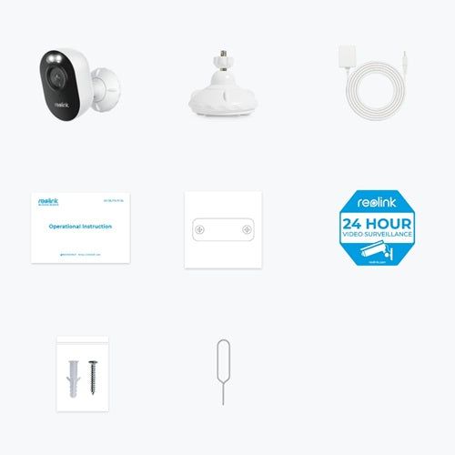 Reolink Reolink E430 Fotocamera intelligente dual-band da 4 MP (adattatore da 12 volt incluso)