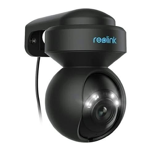 Reolink Reolink E540-B, câmera preta 5MP PTZ Dual-Band WiFi com iluminação de emergência