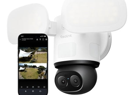 Reolink Reolink F850W, 8MP 4K WiFi 6, Dual-Lens PTZ 360graden en panoramisch zicht