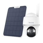 Reolink Reolink G430 + Panel Solar 2, Cámara Pan/Tilt Inalámbrica 4G con detección inteligente