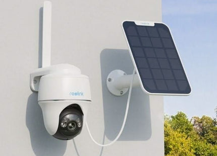 Reolink Reolink G430 + Panel Solar 2, Cámara Pan/Tilt Inalámbrica 4G con detección inteligente