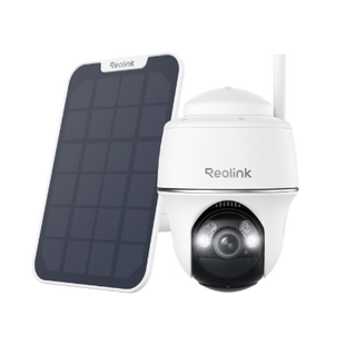 Reolink G440-W con panel solar, blanco, cámara con batería 4G LTE de 8 MP y 4K con función de giro e inclinación y detección inteligente