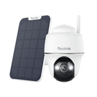 Reolink G440-W con panel solar, blanco, cámara con batería 4G LTE de 8 MP y 4K con función de giro e inclinación y detección inteligente