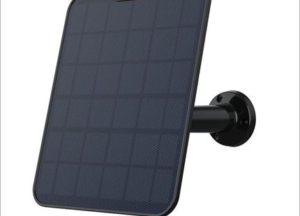 Reolink G440-W con panel solar negro, cámara con batería 4G LTE de 8 MP y 4K con función de giro e inclinación y detección inteligente