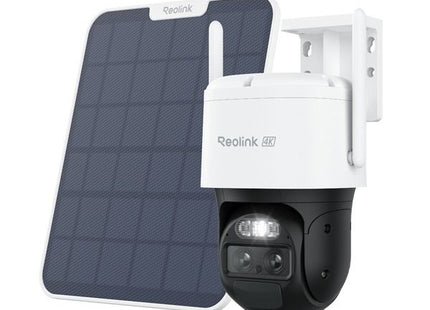 Reolink Reolink G770-W + Solar, 4G LTE 8MP 4K Dual-lens batterijcamera met auto-zoom tracking en Solar paneel