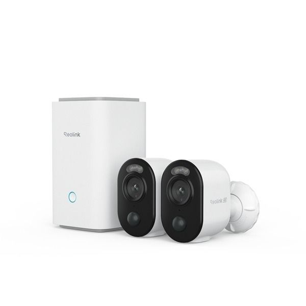 Reolink Reolink Home Hub1 with 2x Reolink B350 8MP cameras and 2x solar panel, 1x 128GB SD card