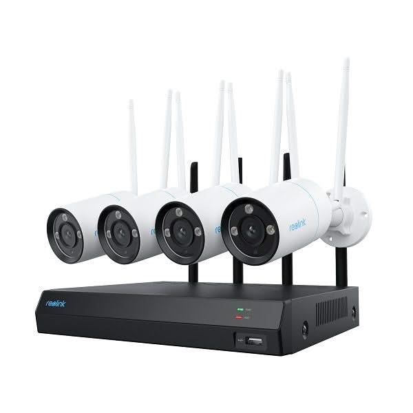 Reolink Reolink NVS12-8MB4W, set di sicurezza WiFi Bullet 4K/8MP UHD