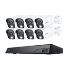 Reolink NVS16-12MB8, kit de cámaras PoE de 12 MP con grabación 24/7