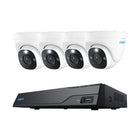 Reolink Reolink NVS8-12MD4, slimme 12MP PoE beveiligingsset met intelligente detectie en 24/7 opnemen, Full Color