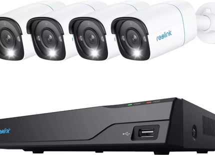 Reolink NVS8-5MB4, kit de seguridad de 2 TB, 5 MP, PoE y detección inteligente