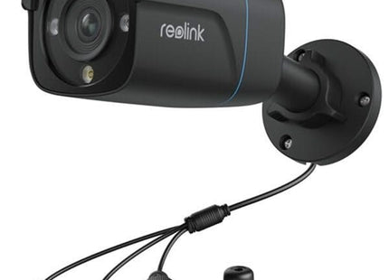 Reolink Reolink P330 Preto, Câmera IP 8MP 4K PoE com Detecção de Pessoa/Veículo
