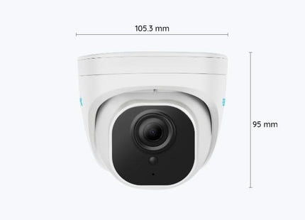 Reolink Reolink P334 Caméra tourelle, 4K 8 mégapixels POE Détection intelligente
