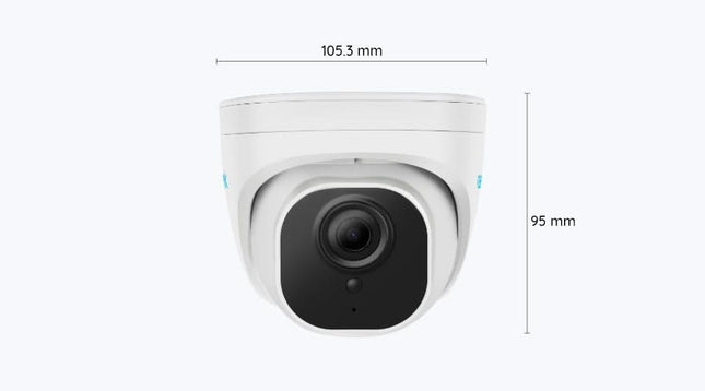 Reolink Reolink P334 Caméra tourelle, 4K 8 mégapixels POE Détection intelligente