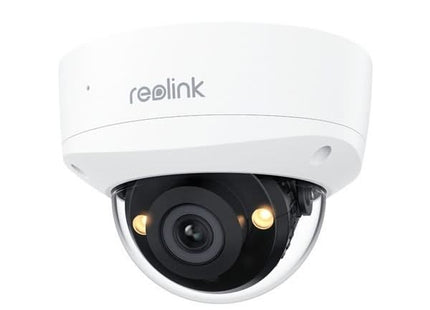 Reolink P337, cámara domo PoE antivandálica de 8 MP y 4K con visión nocturna en color