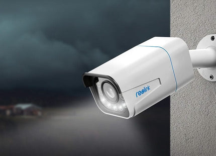 Reolink Reolink P430, holofote de detecção inteligente 8Mp/4K Zoom 5x PoE áudio bidirecional