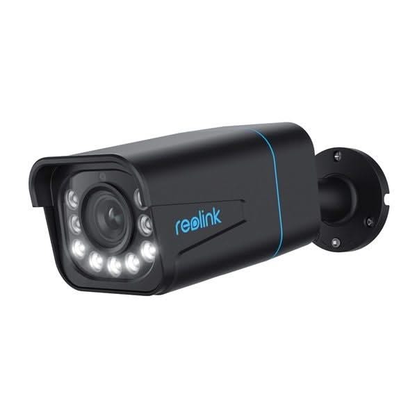 Reolink Reolink P430 Preto, Spotlight de detecção inteligente 8Mp/4K Zoom 5x PoE áudio bidirecional