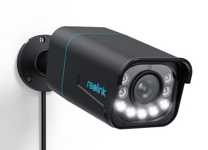 Reolink P430 Negro, 8 Mp/4K, detección inteligente, foco, zoom 5x, PoE, audio bidireccional