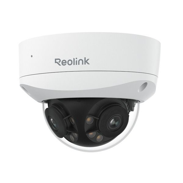 Reolink Reolink P757, caméra dôme 4K à double objectif 16MP, résistante au vandalisme, PoE