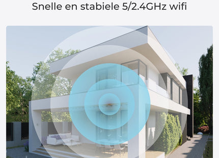 Reolink Trackmix-WiFi, cámara PTZ 4K con doble lente y seguimiento de movimiento