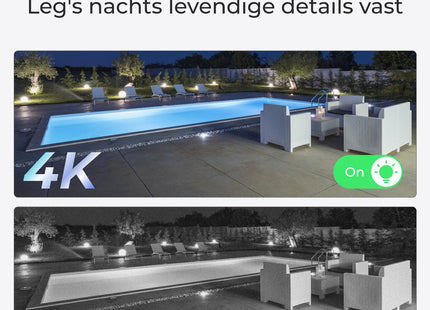 Reolink Trackmix-WiFi, cámara PTZ 4K con doble lente y seguimiento de movimiento