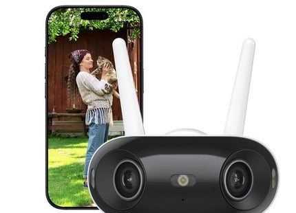 Reolink W740, cámara de seguridad WiFi con doble lente de 4K/8 MP y ángulo de visión de 180 grados