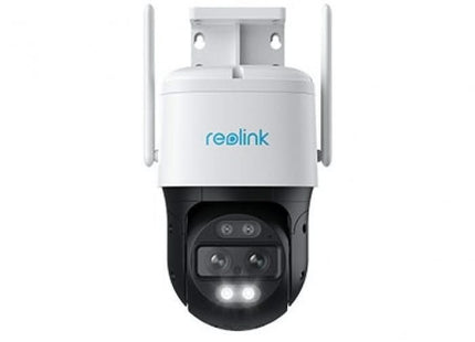 Reolink Trackmix Battery, WiFi 2K Dual-Lens PTZ Batterij Camera met Motion Tracking