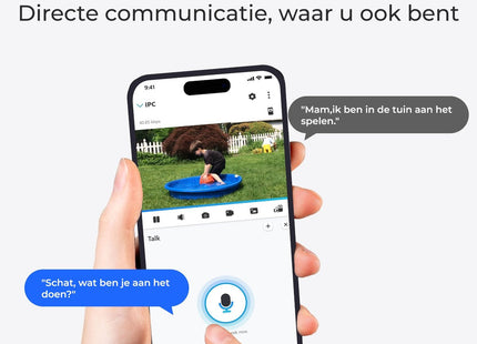 Reolink Trackmix-WiFi, 4K Dual-Lens, PTZ Camera with Motion Tracking