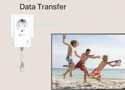 TP-Link Adaptador TP-Link Powerline 1000 Mbps conjunto com tomada