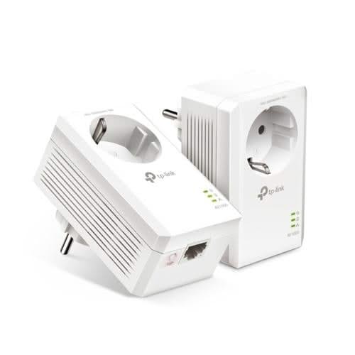 TP-Link Adaptador Powerline TP-Link 1000 Mbps con toma